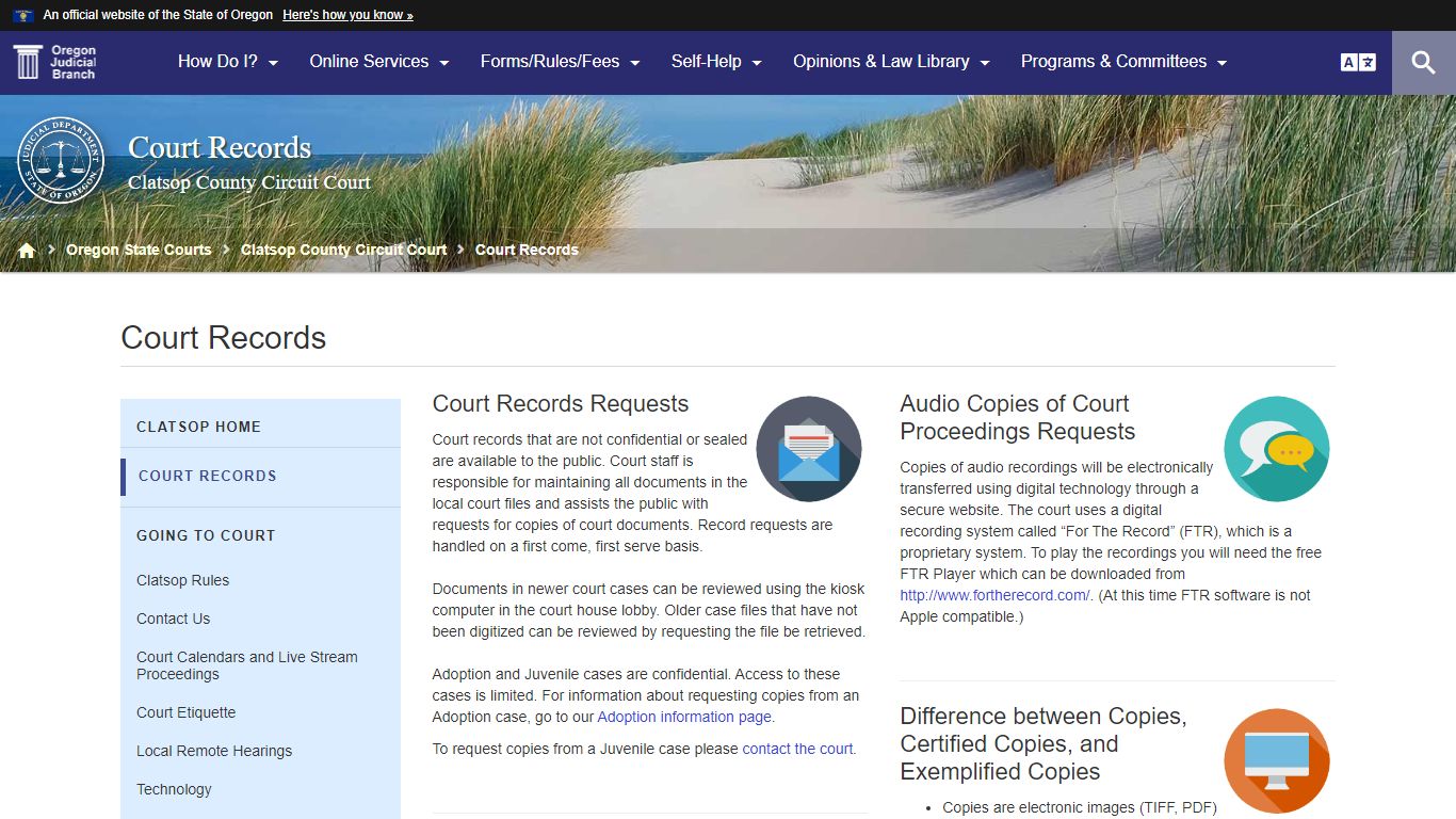 Oregon Judicial Department : Court Records : Court Records : State of ...